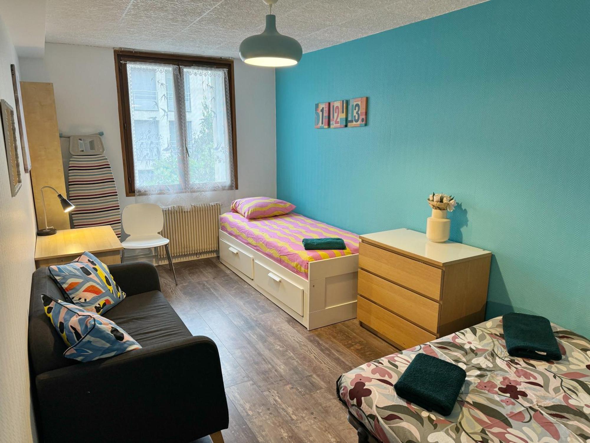 09 Chic & Cosy Grand Appart 4 Pieces 75M2 Hypercentre Wifi Smart Tv Netflix Saint-Etienne  Eksteriør billede