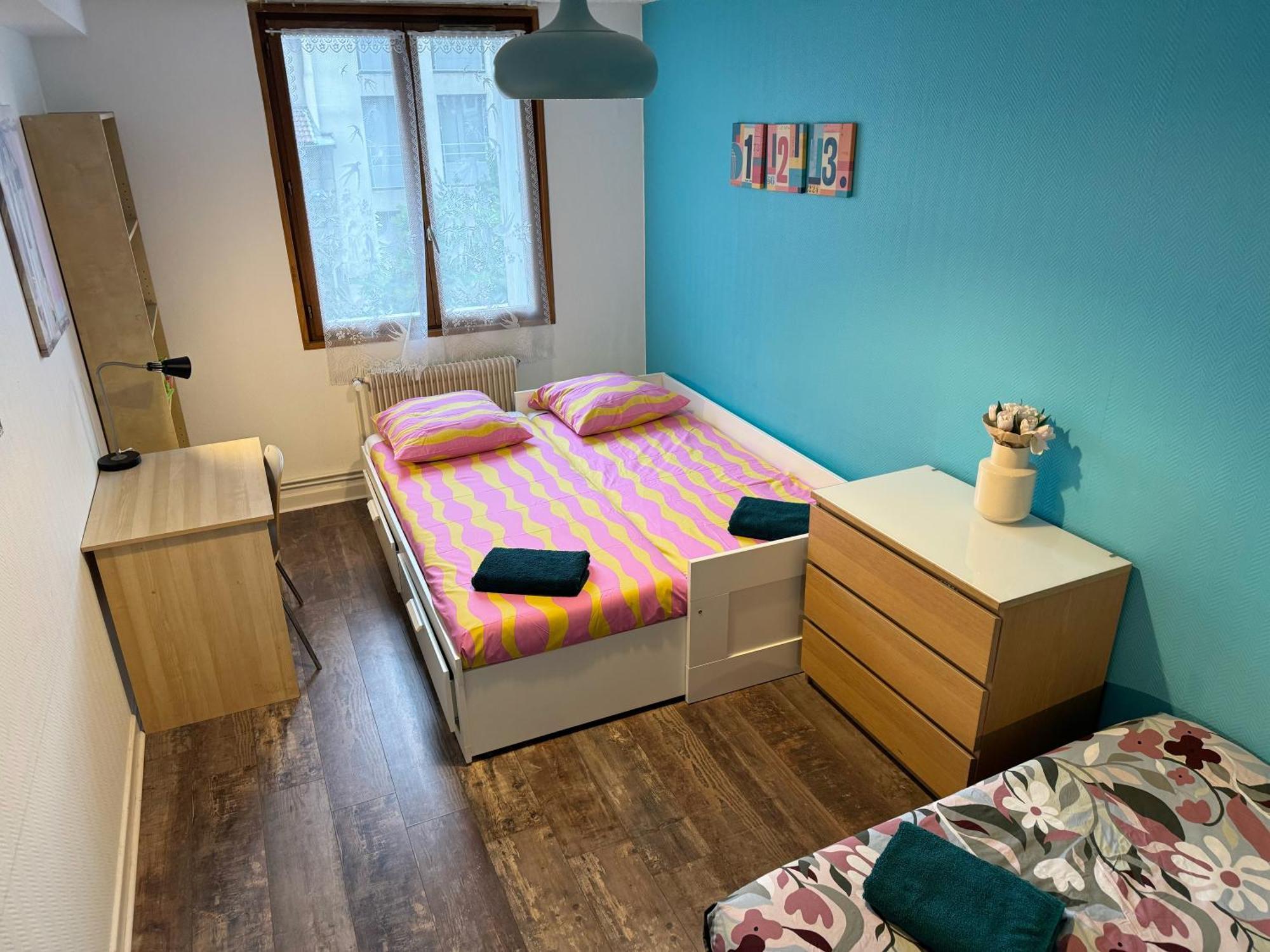 09 Chic & Cosy Grand Appart 4 Pieces 75M2 Hypercentre Wifi Smart Tv Netflix Saint-Etienne  Eksteriør billede