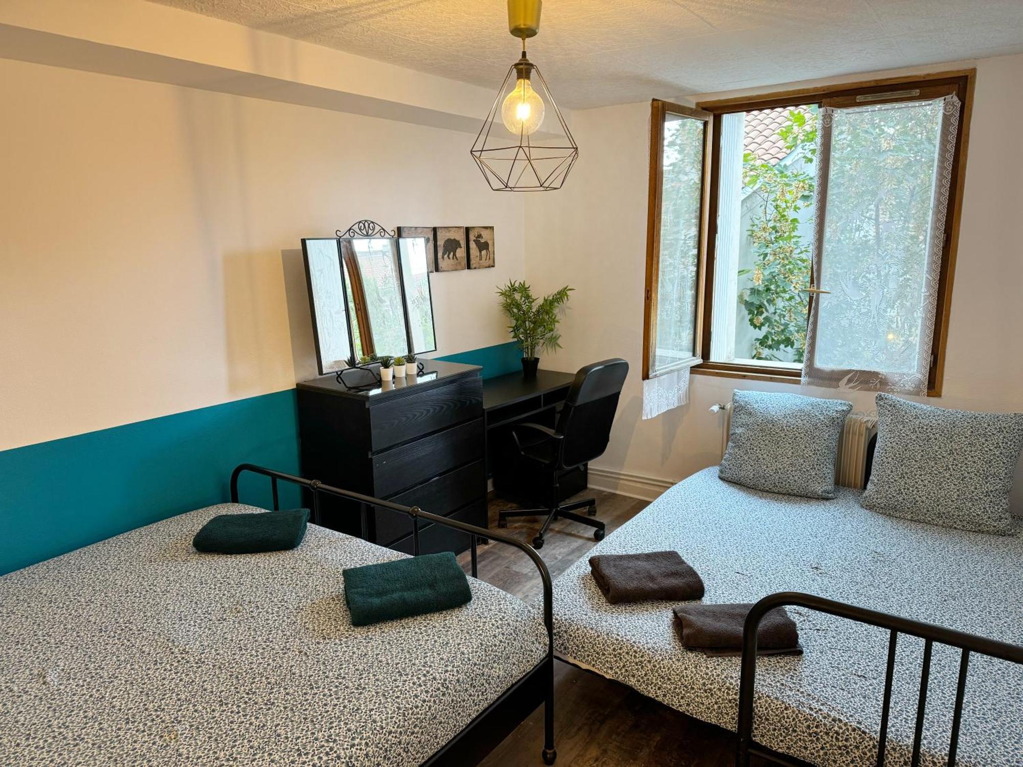 09 Chic & Cosy Grand Appart 4 Pieces 75M2 Hypercentre Wifi Smart Tv Netflix Saint-Etienne  Eksteriør billede