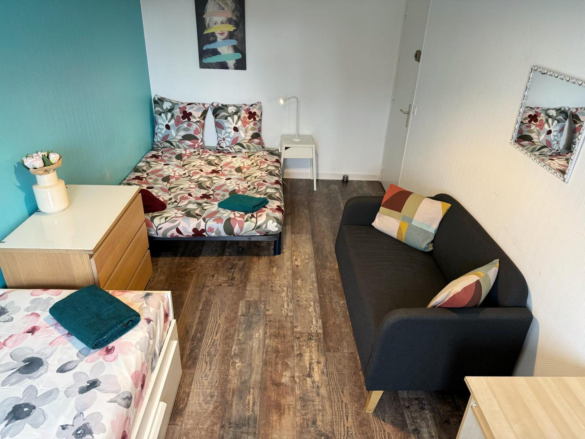 09 Chic & Cosy Grand Appart 4 Pieces 75M2 Hypercentre Wifi Smart Tv Netflix Saint-Etienne  Eksteriør billede