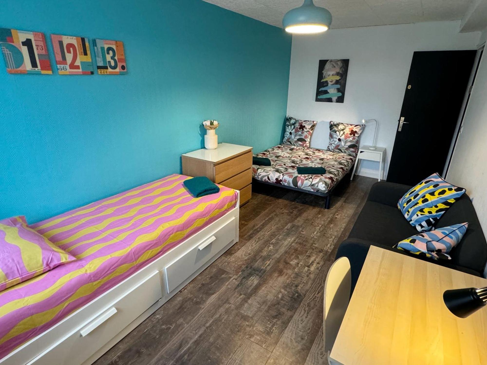 09 Chic & Cosy Grand Appart 4 Pieces 75M2 Hypercentre Wifi Smart Tv Netflix Saint-Etienne  Eksteriør billede