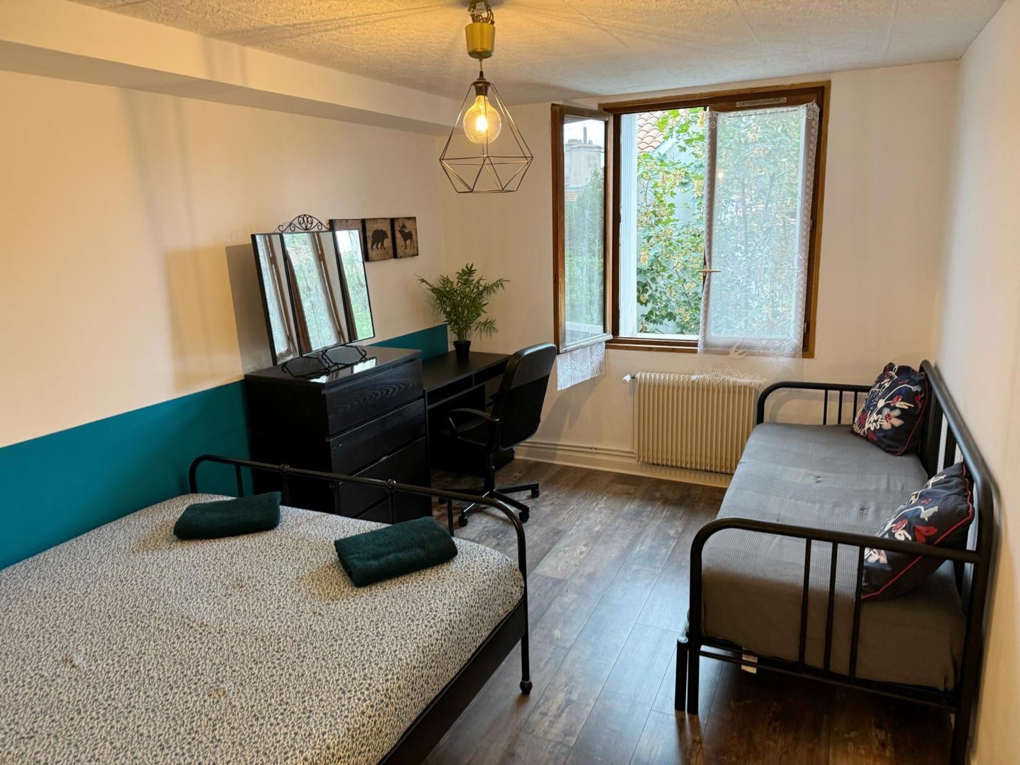 09 Chic & Cosy Grand Appart 4 Pieces 75M2 Hypercentre Wifi Smart Tv Netflix Saint-Etienne  Eksteriør billede